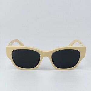 Celine CL40197U 39A MONOCHROMS BRAND NEW Sunglasses Light Brown Smoke Unisex